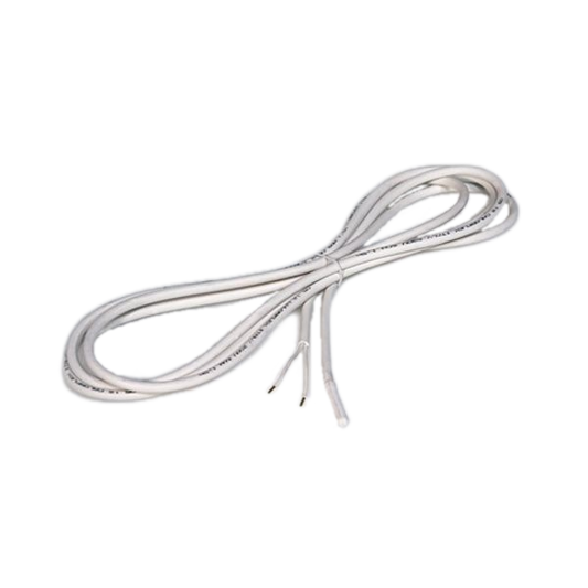 Varmekabel til drensrør/slange Varmekabel for bruk som frostsikring i drenerings/ kondensvann slanger og rør.Termostat følger med 10W pr/m. 1 meter kald ende. (Eksempel 3+1 = 3m varm + 1m kald = 4m total lengde) Silikonbaseret kabel på 5,5mm tykkelse CE g
